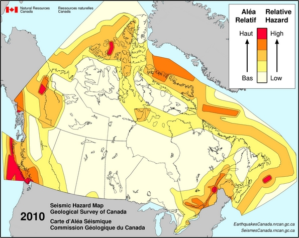Simplified Seismic Hazard Map