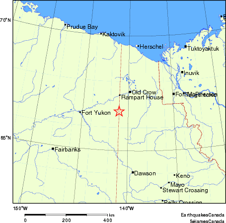 Map of Earthquake Localities