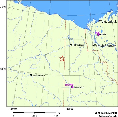 Map of Regional Seismographs