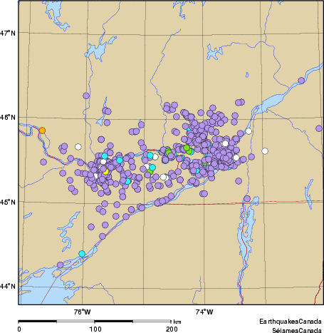 Community Internet Intensity Map