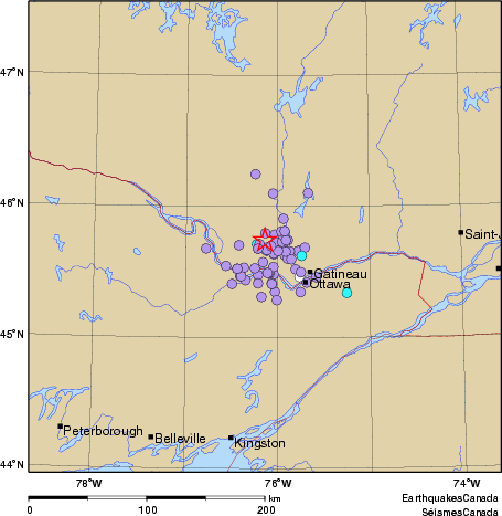 Community Internet Intensity Map
