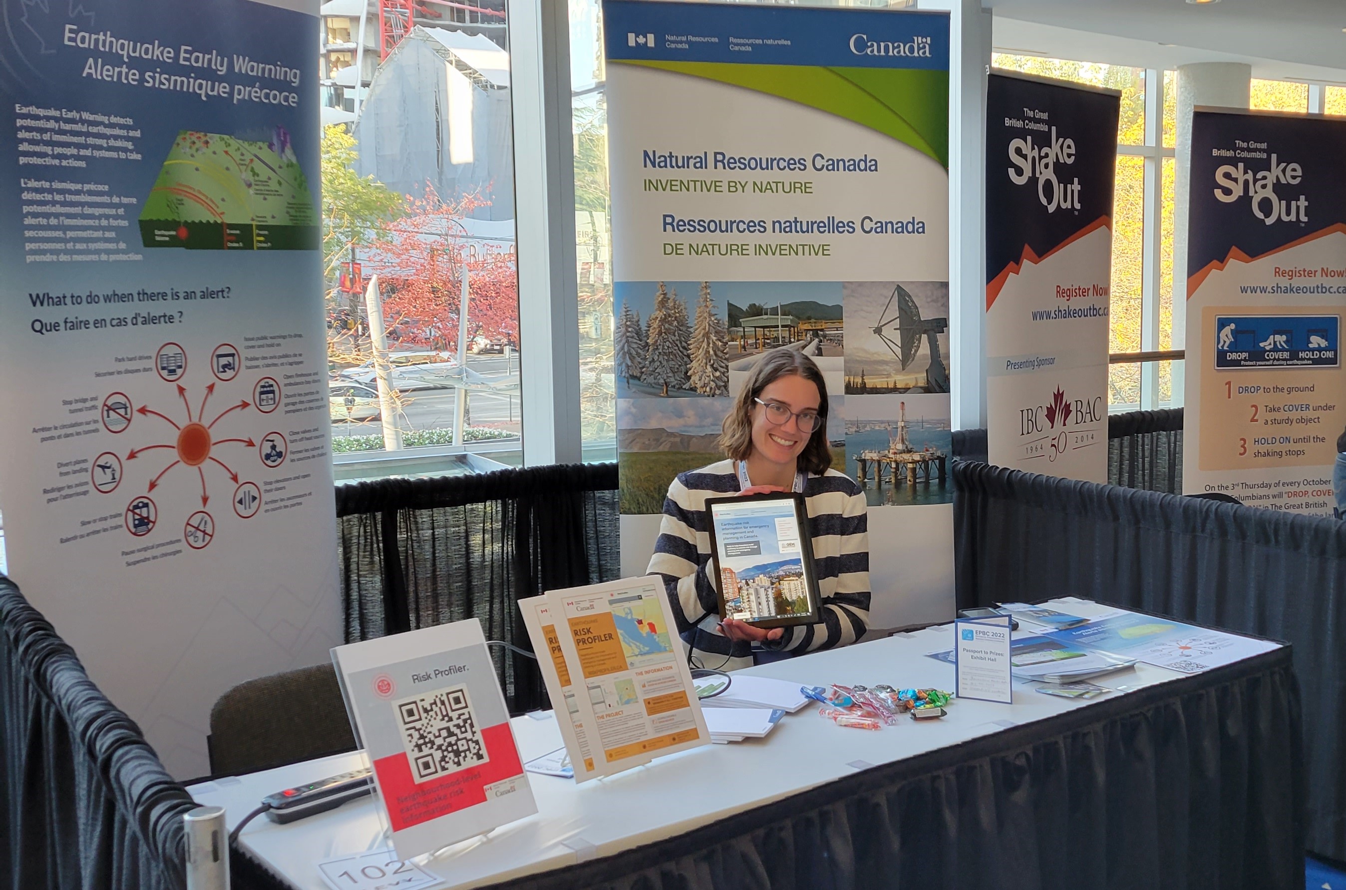 NRCan booth at EPBC