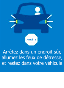 mesures &agrave; prendre en voiture