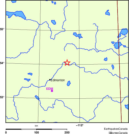Map of Regional Seismographs