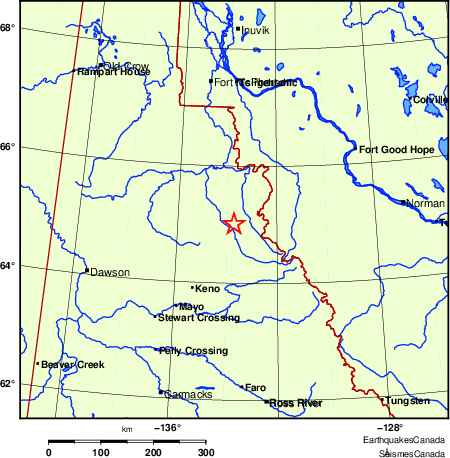 Map of Earthquake Localities
